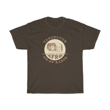 Load image into Gallery viewer, Unisex Heavy Cotton Tee - Large Vintage Co-op Radio Logo
