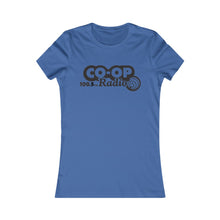 Load image into Gallery viewer, Women&#39;s Tee - Large Retro Co-op Radio Logo
