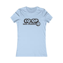 Load image into Gallery viewer, Women&#39;s Tee - Large Retro Co-op Radio Logo
